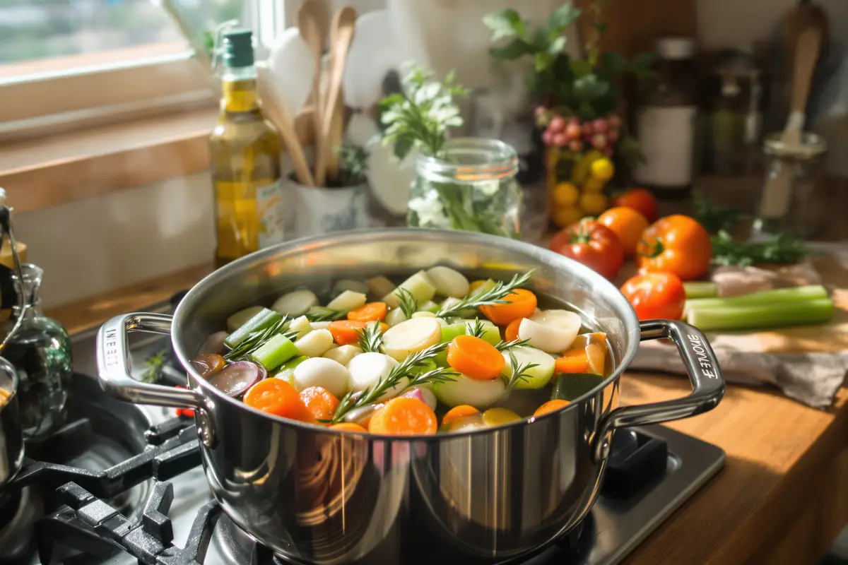 Este caldo vegetal no es como los demás (y así cambia tu cocina)