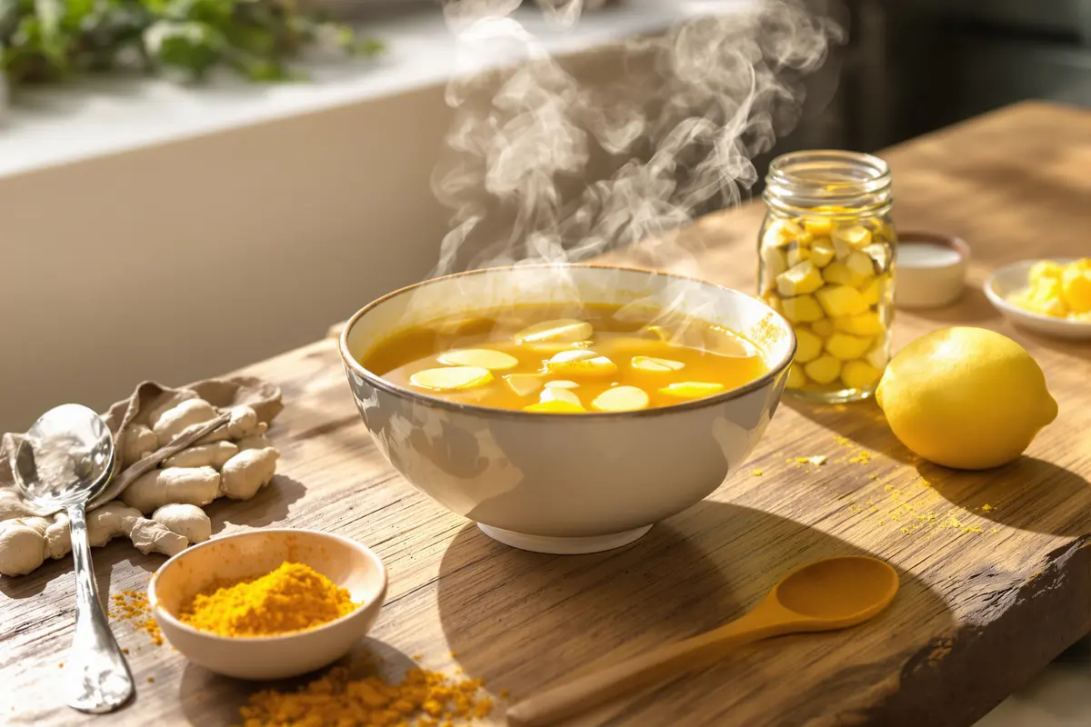 Bebida caliente que alivia al instante (y salva tu digestión en minutos)