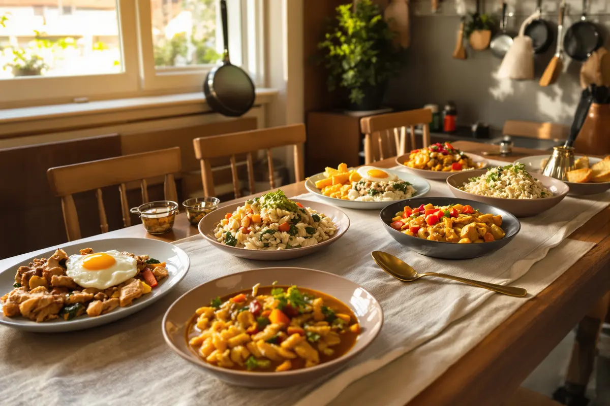 7 menús fáciles que te salvan la semana (el #4 es irresistible)